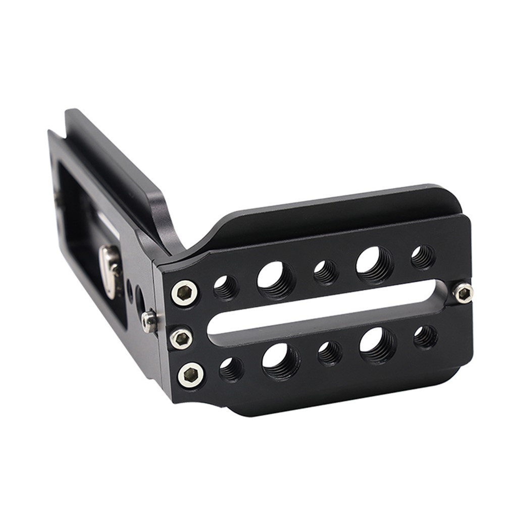 Tripod Mount Adapter Quick Release Plate Camera L-shape Bracket with 1/4 Screw Hole for DSLR Mirrorless Cameras-8