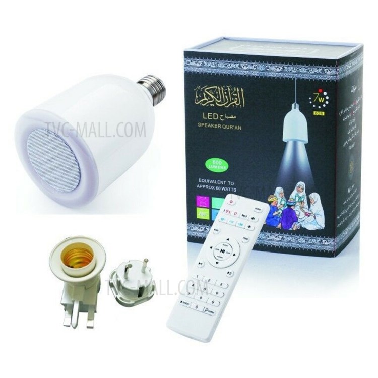 Lúmenes LED Bluetooth Reproductor De MP3 Altavoz Libro Santo Con La Traducción - Enchufe De La UE-9