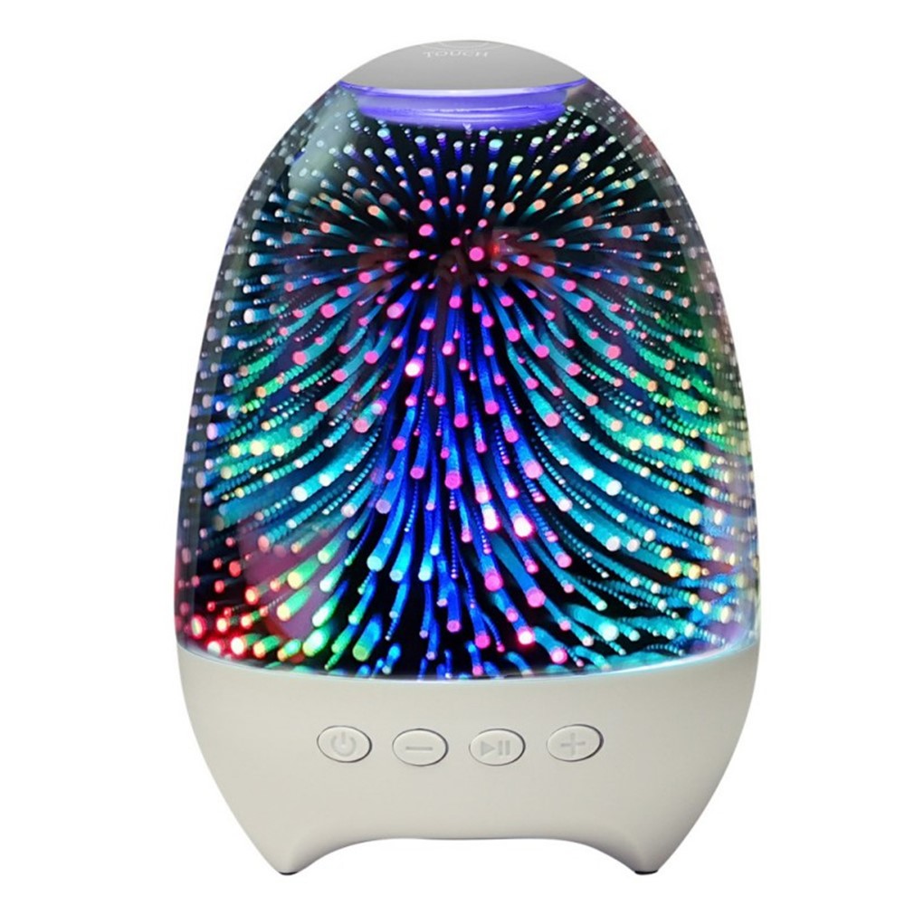 Falante K2 Bluetooth Luz LED Colorido USB Lâmpada Romântico Recarregável-2