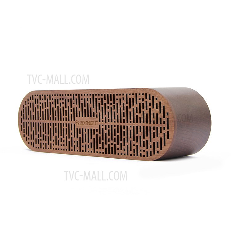 Wooden Bluetooth Speaker Wireless Stereo Bluetooth Speaker - Walnut-1