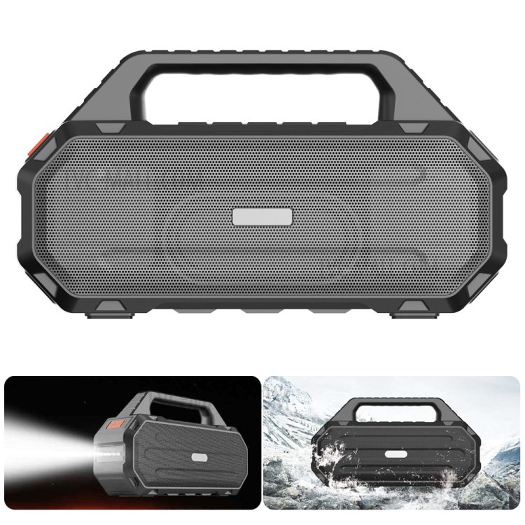 30W Altavoz Del Bluetooth Portable Al Aire Libre Del Altavoz Baile De Figuras Resistente Al Agua Con Luz LED-1