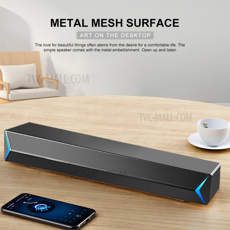 Desktop Speaker Portable Dual Bass HiFi Stereo USB Computer Speaker Mini Sound Box-8