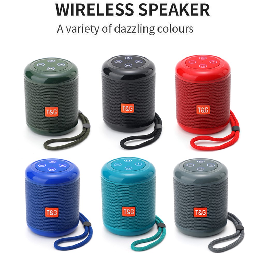 Wholesale T\u0026G TG519 TWS Bluetooth Speaker FM Radio Loudspeaker Support TF  Card 3.5mm AUX U Disk - Dark Blue from China | TVC-Mall.com