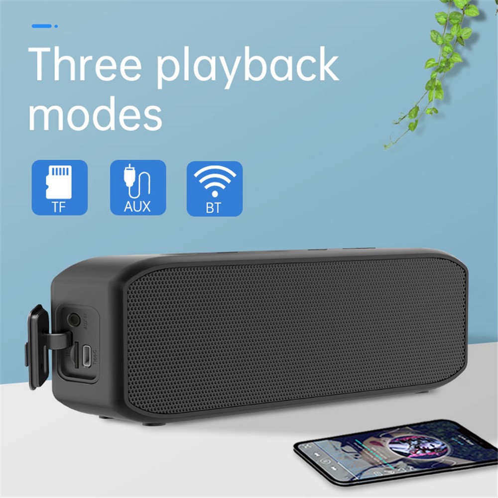 LEMONDA SMART S5 20W TWS Stereo Bluetooth Speaker Bass IPX7 Waterproof Subwoofer Audio Music Player-6