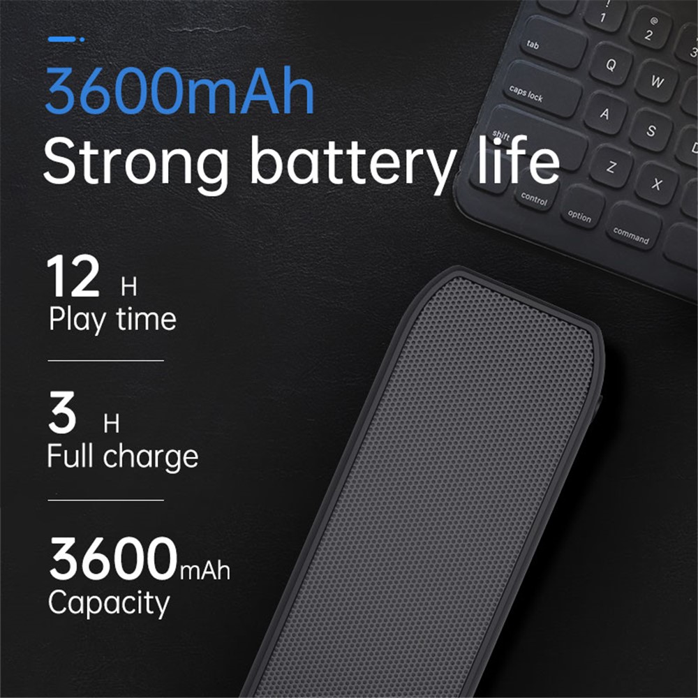 LEMONDA SMART S5 20W TWS Stereo Bluetooth Speaker Bass IPX7 Waterproof Subwoofer Audio Music Player-7