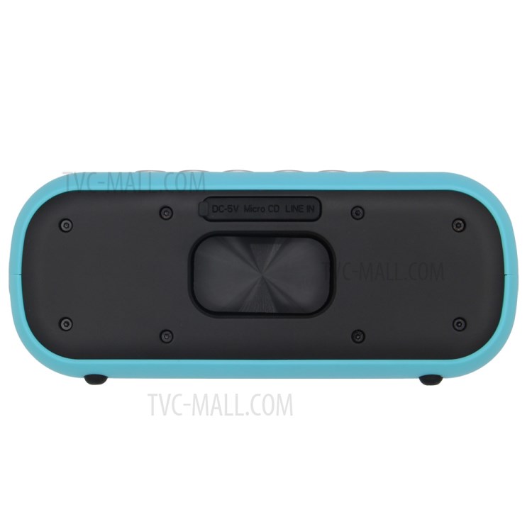 LEMONDA SMART T5PRO Retro 40W Subwoofer Bluetooth Speaker TWS Stereo Loudspeaker Support Aux/TF/Type-C - Green-9