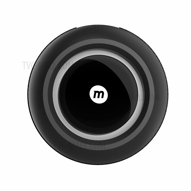 MOMAX INTUNE Portable Mini Bluetooth Speaker RGB Light TWS Wireless Waterproof Outdoor Music Subwoofer - Black-5