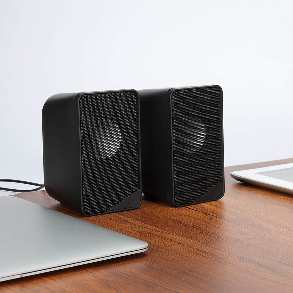 T-WOLF S2 Dual Wired Speaker Heavy Bass Surround Sound System Music Speaker for Desktop and Laptop-4