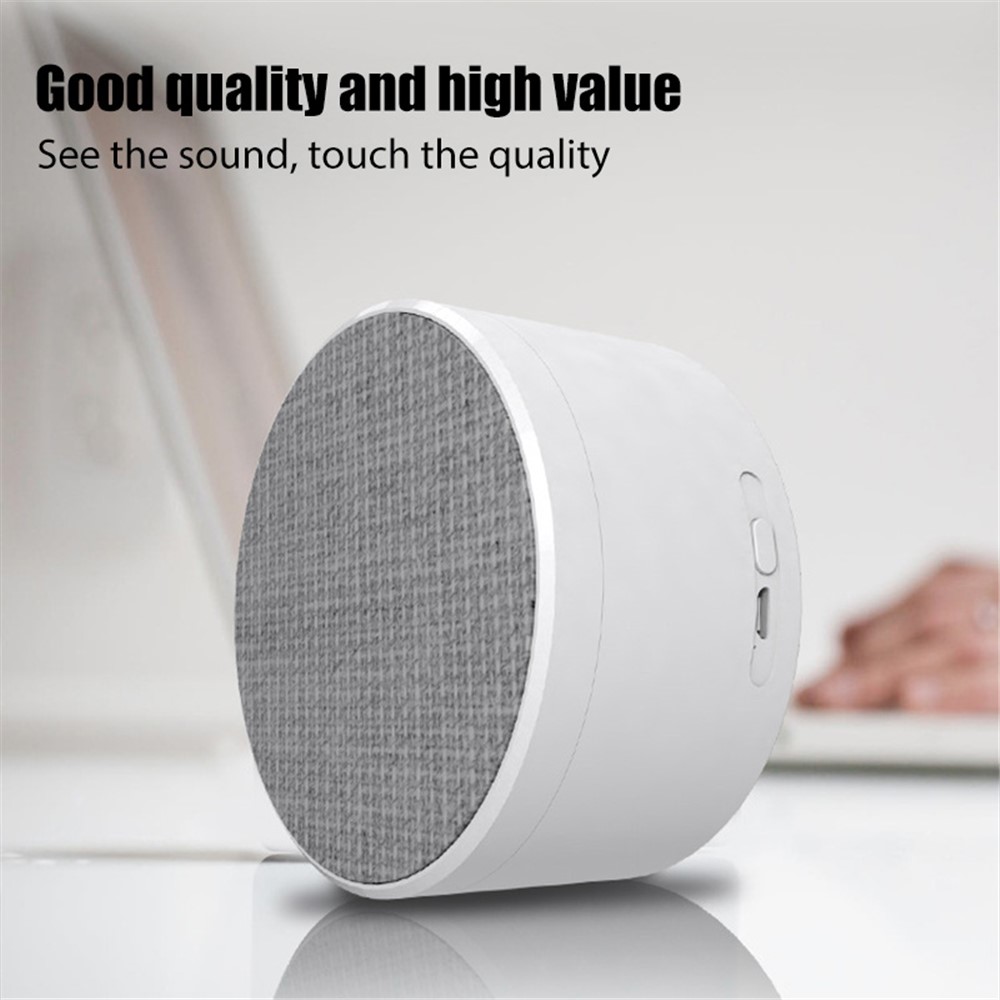 K15 Fabric Wireless Bluetooth Speaker HD Sound Portable Audio Player Subwoofer - Green-5