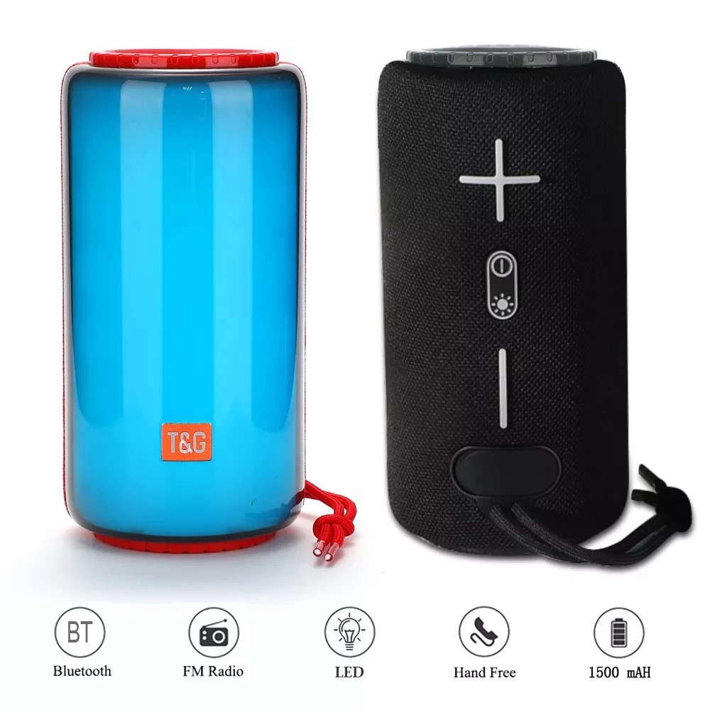 Wholesale T&G TG639 10W TWS Wireless Bluetooth Speaker with LED Light