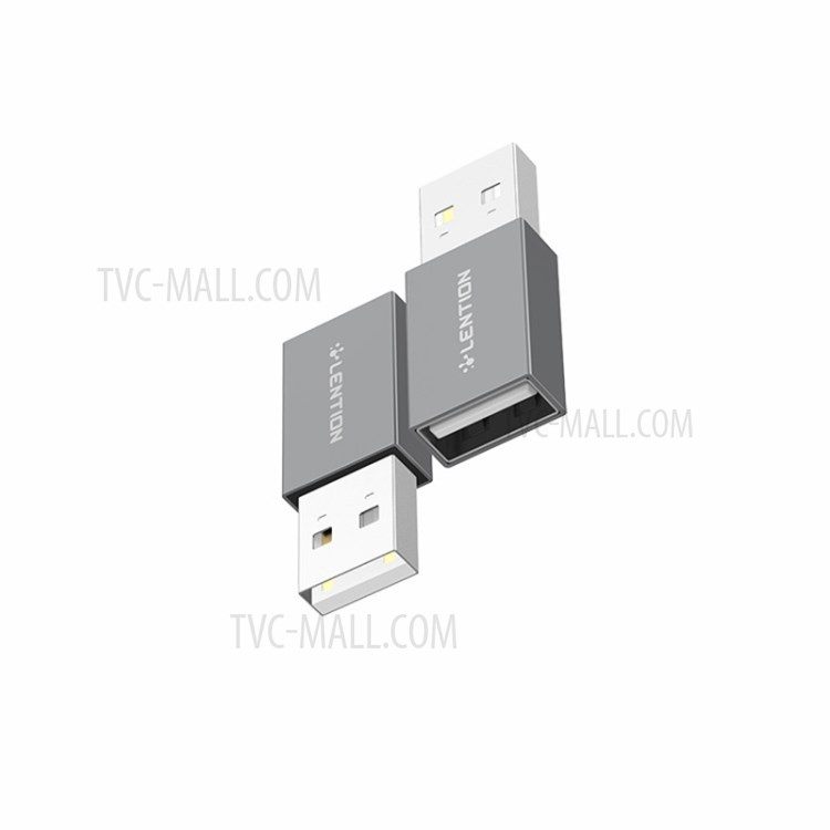 2PCS/Pack LENTION H2 USB-C Female to USB-A Male Charger Adapter Converter-6
