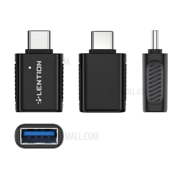 3PCS/Pack LENTION C3s USB-C to USB 3.0 Adapter Type-C Male to USB Female OTG Converter-2