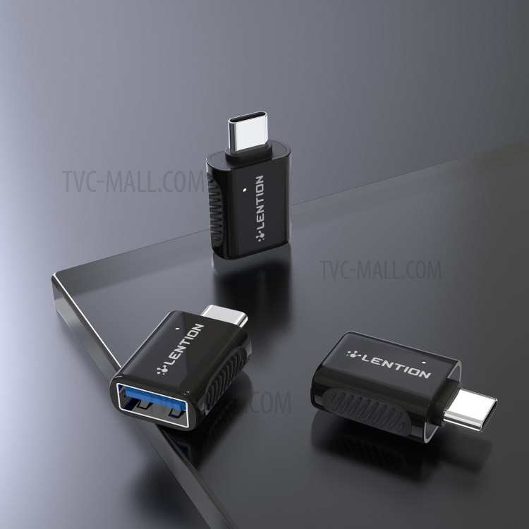 3PCS/Pack LENTION C3s USB-C to USB 3.0 Adapter Type-C Male to USB Female OTG Converter-4