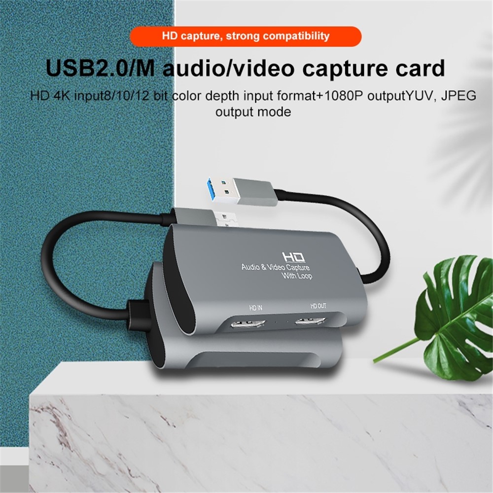 Z31 HDMI/F to HDMI/F+USB2.0/M Audio & Video Capture with Loop-7