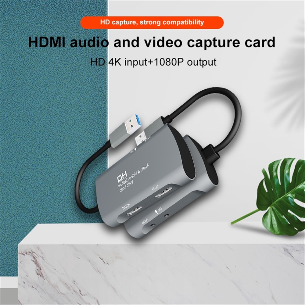 Z30 HDMI/F+MIC to HDMI/F+Audio+ USB2.0/M Audio & Video Capture with Loop-7