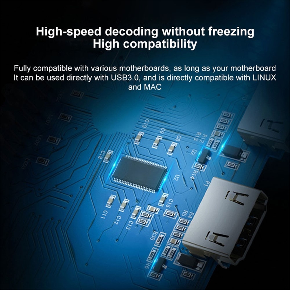 Z28 HDMI/F+MIC+Line IN TO HDMI/F + USB3.0 Professional Audio & Video Capture Device-7