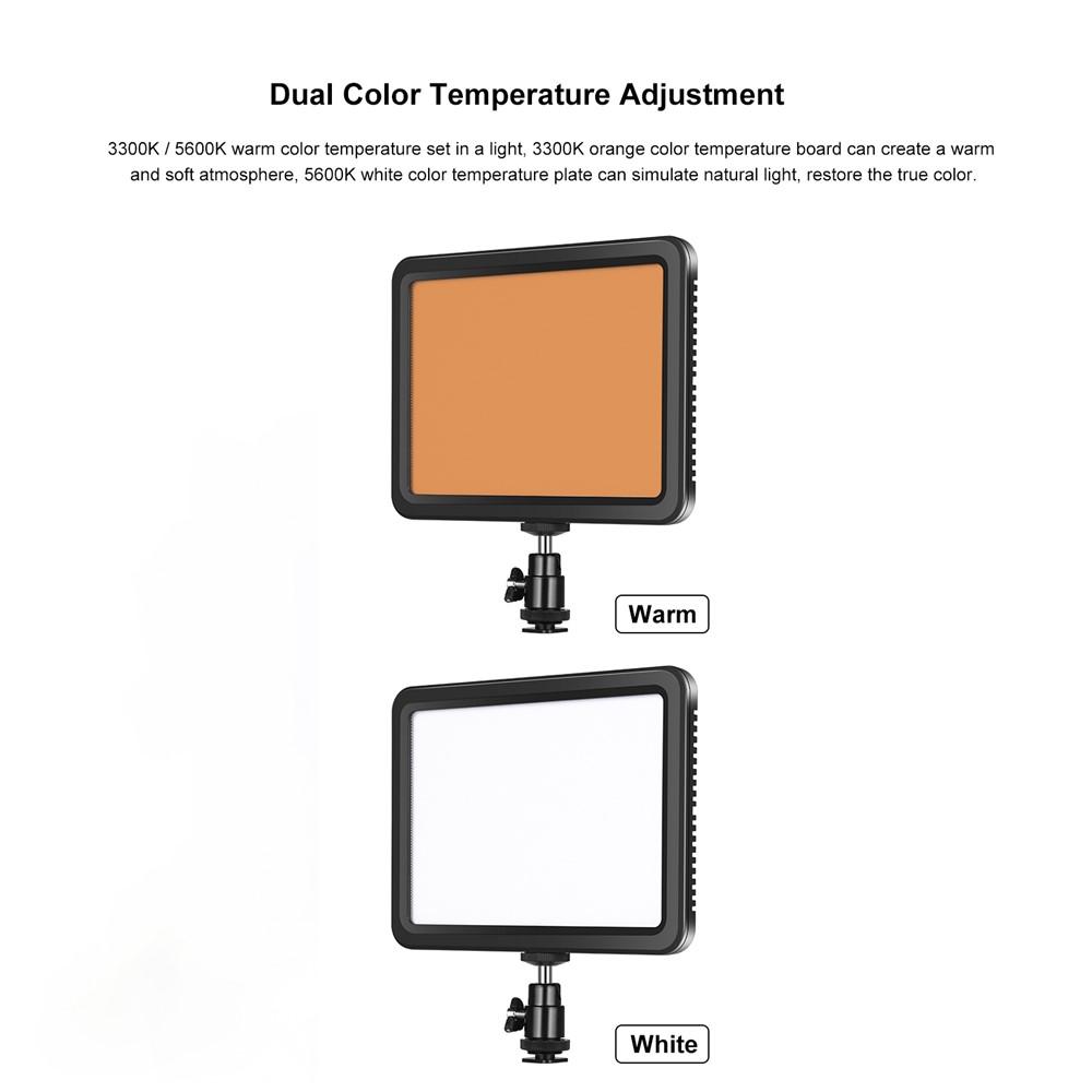 PULUZ PU4116 116LED 12W 3300-5600K Dimmable Photography Video Light Panel Fill-in Lamp for Camera-3