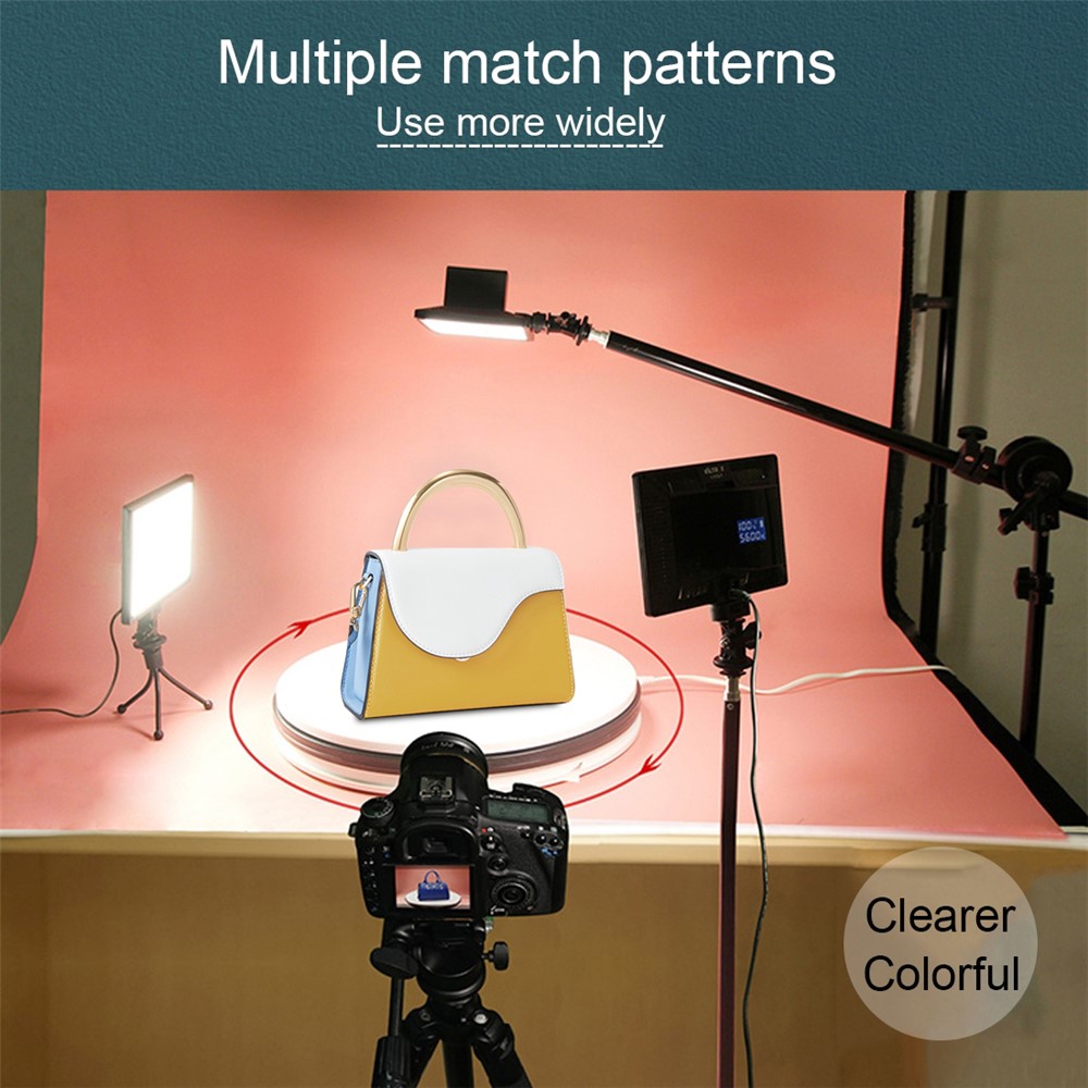PULUZ PU4116 116LED 12W 3300-5600K Dimmable Photography Video Light Panel Fill-in Lamp for Camera-9