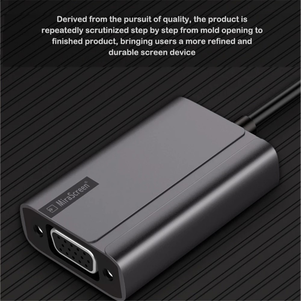 1080p USB Au Convertisseur Externe Du Câble De L'adaptateur VGA Pour Le Projecteur De Moniteur Ordinateur Portable PC De Bureau