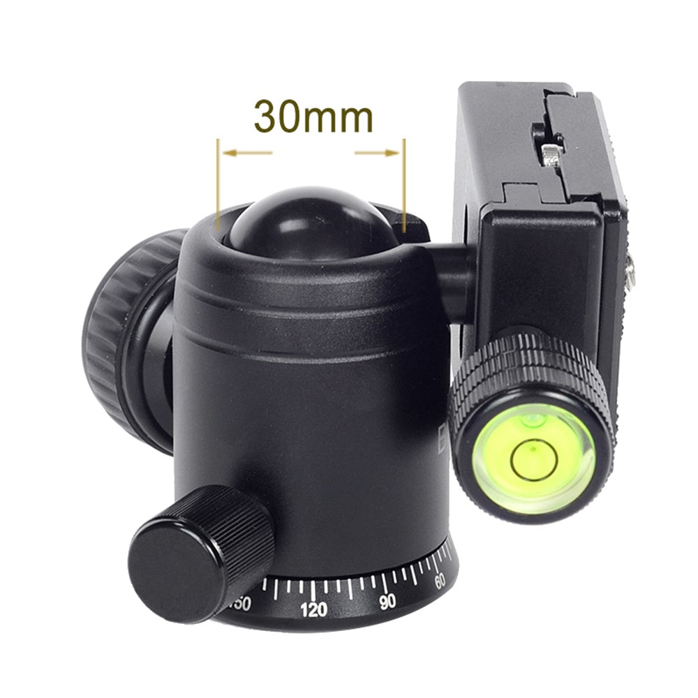 BEXIN V-30 Portable 360 Degree Rotating Ball Head Panoramic Shooting Camera Tripod Adapter-2