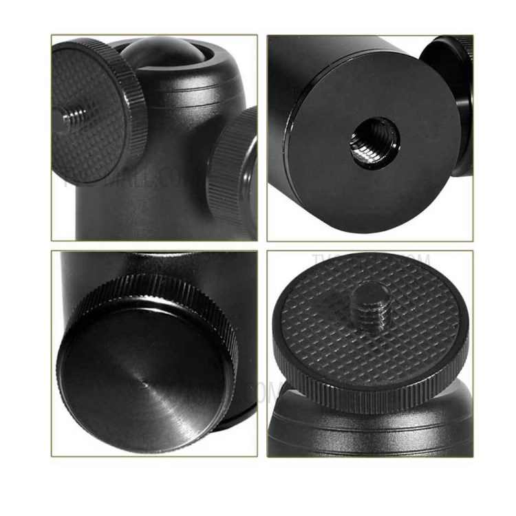 BEXIN K26 Spherical Head 360-degree Rotation Camera Mount Mini Ball Head for DSLR Camera-6