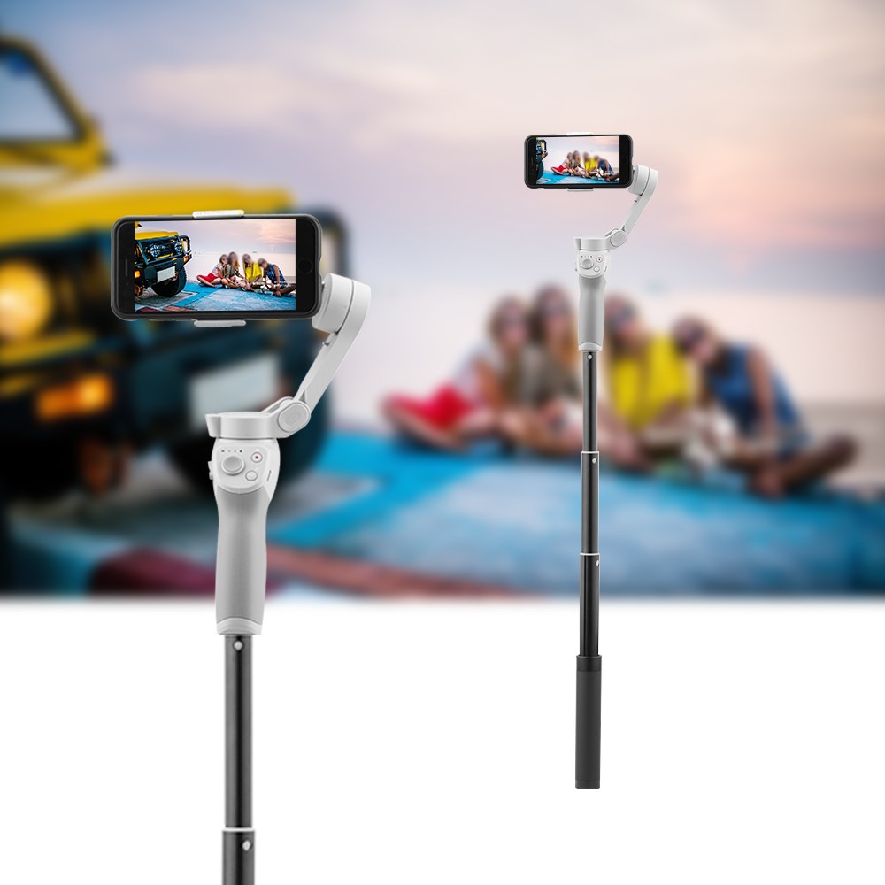 HSP6962 Universal Mobile Phone Extension Rod with 1/4' Screw Mount for OM 4 Stabilizer-11
