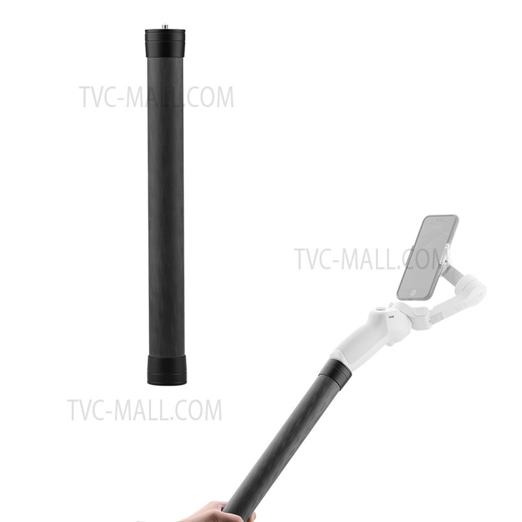 Max2888 Universal Carbon Fiber Extension Rod Pole for DJI OM 4 / Zhiyun Bar / Ronin S / Feiyu Vimble 2 Smooth 4 / OSMO Mobile 3/2 Stick Stabilizer-1