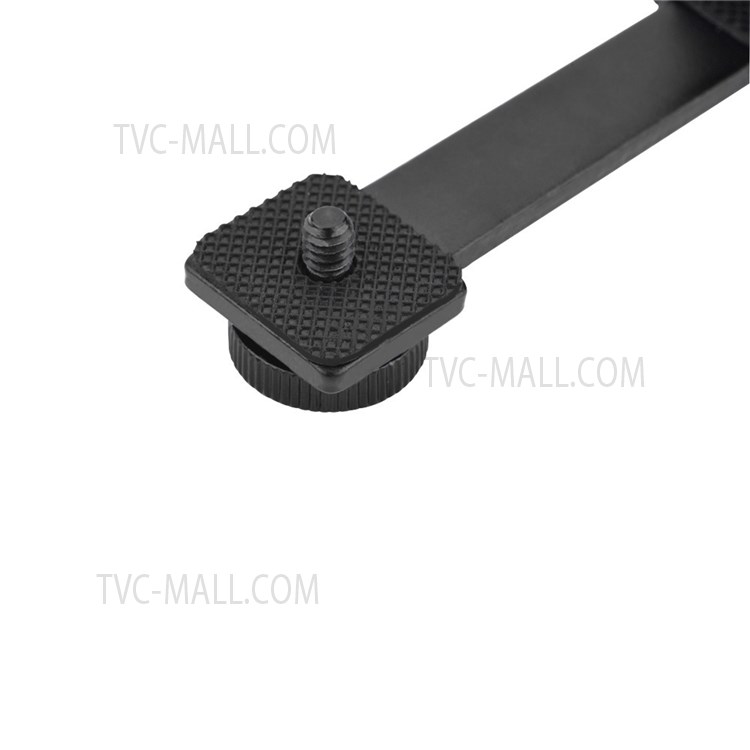 HSP0013 LED Video Fill Light Mount Cold Shoe Microphone Holder for DJI OM 4 / OSMO Mobile 2/3 / Zhiyun Smooth 4 / Feiyu Vimble Vlog Pocket-11