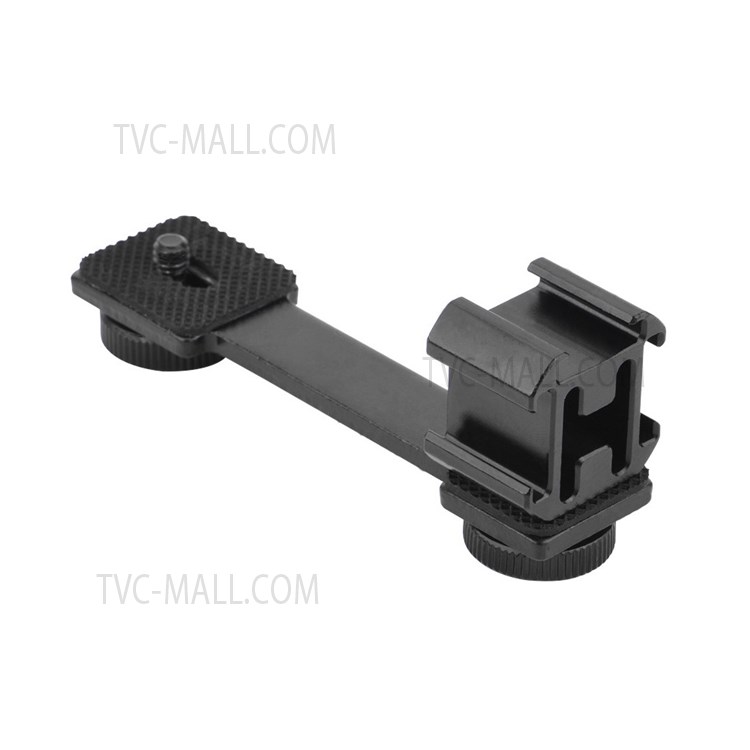 HSP0013 LED Video Fill Light Mount Cold Shoe Microphone Holder for DJI OM 4 / OSMO Mobile 2/3 / Zhiyun Smooth 4 / Feiyu Vimble Vlog Pocket-9