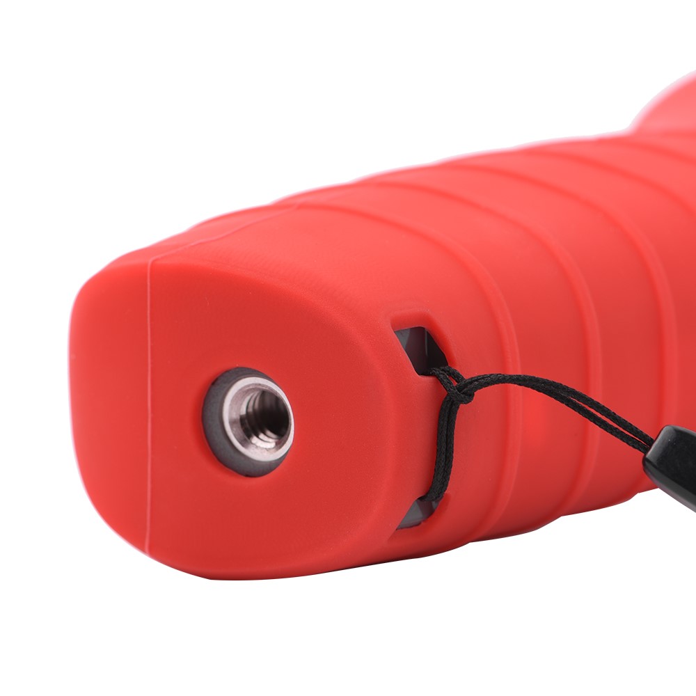 HSP6899 Silicone Handle Anti-scratch Cover Durable Case Sleeve Protector Gimbal Protective Accessories for DJI OM 4/Osmo Mobile 3 - Red-7