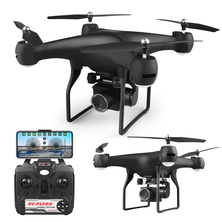 LANSENXI F68 Long Battery Life 4K Pixel HD Aerial Drone - Black