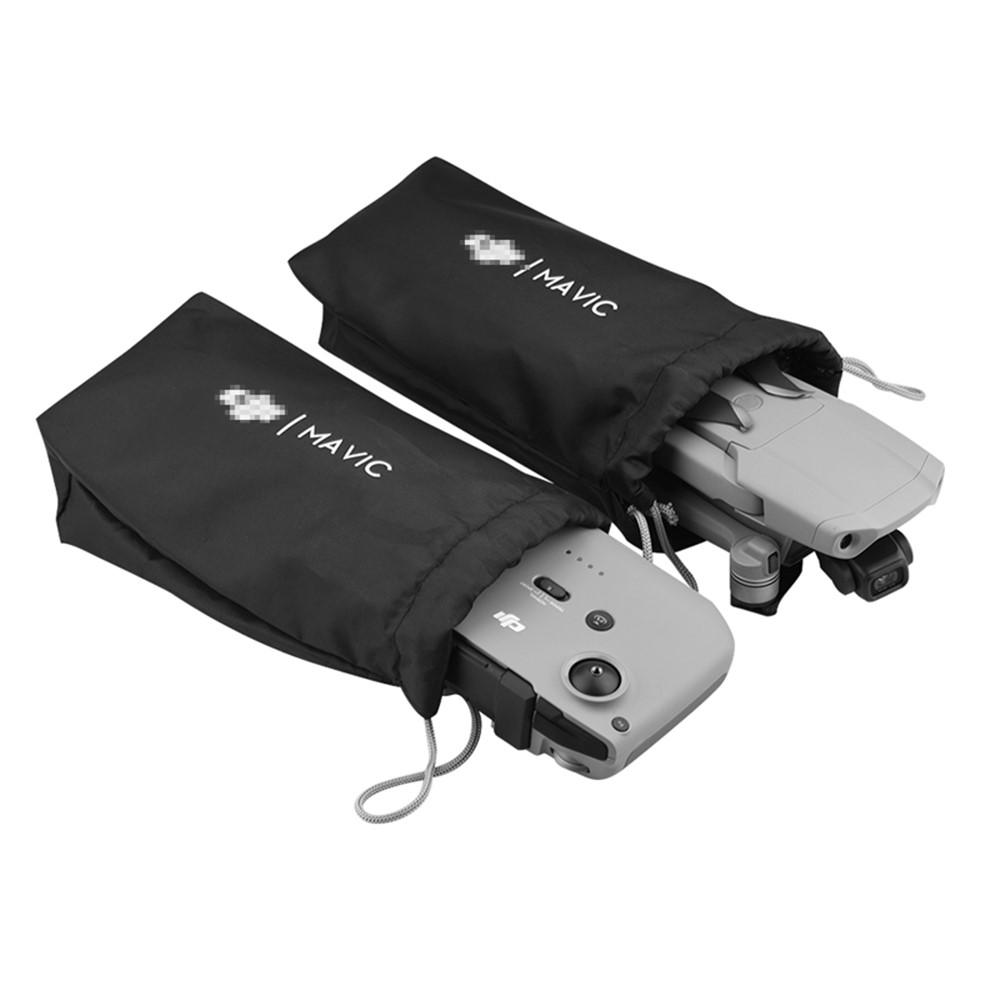 ?Drone Body+Remote Control Soft Cloth Storage Bag for DJI Mavic Air 2-3