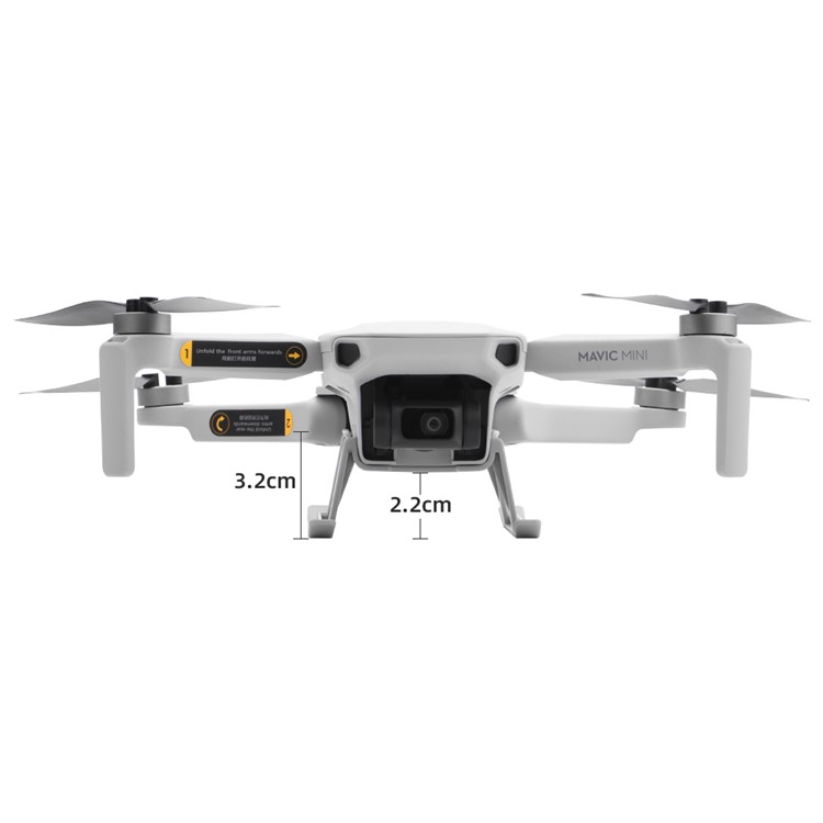 Prix ​​d'atterrissage Extension Hauteur de la Jambe Support D'extension Pour DJI Mavic Mini Drone-3