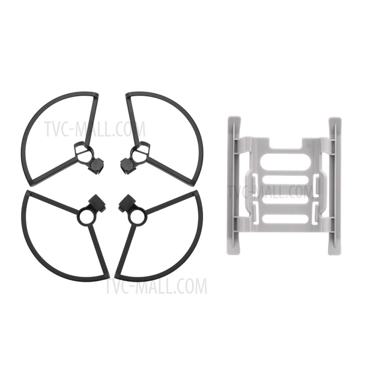 Blade Protector Ring Protective Cover + Landing Gear Extension for DJI Mavic Mini Drone - Black-2