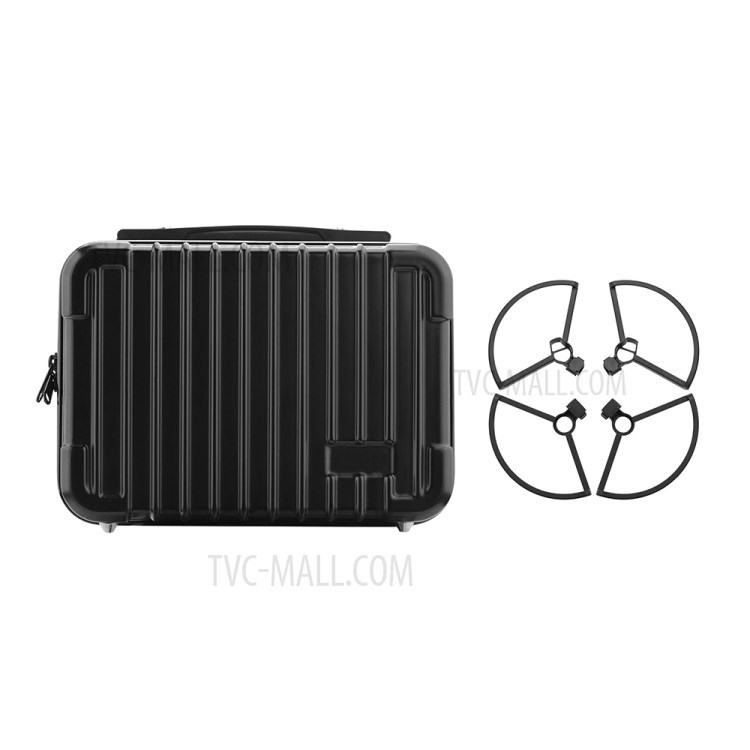 Storage Box Carrying Case + Quick Release Propeller Protector for DJI Mavic Mini Drone - Black-1
