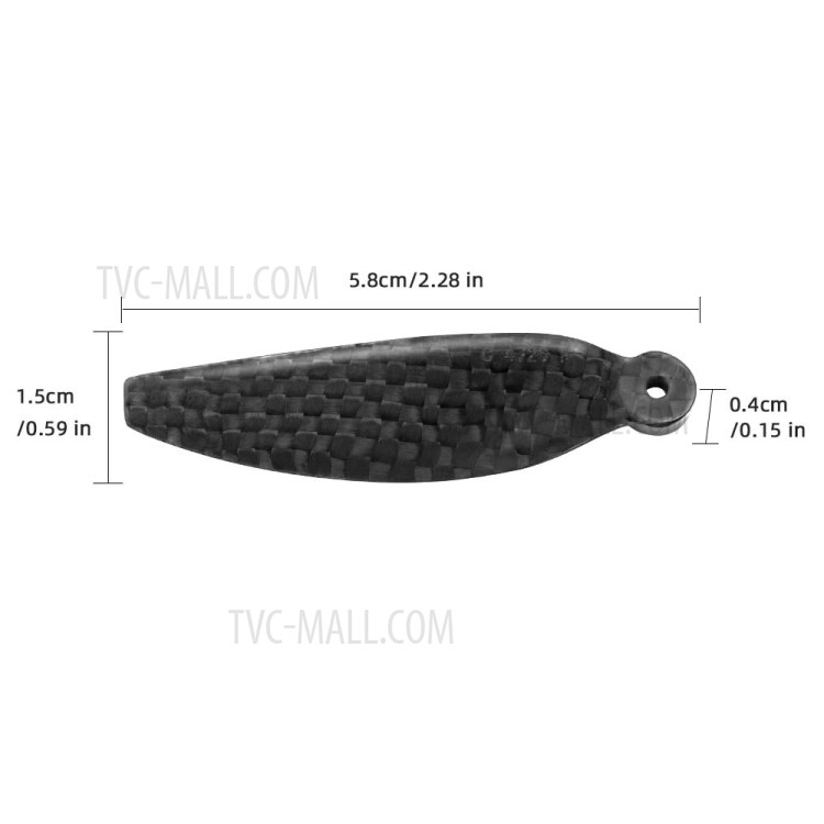 Four Pairs Carbon Fiber Propellers Blade for DJI Mavic Mini Drone-9