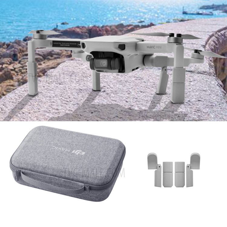 Portable Carrying Case + Extended Landing Gear Leg for DJI Mavic Mini Drone-12