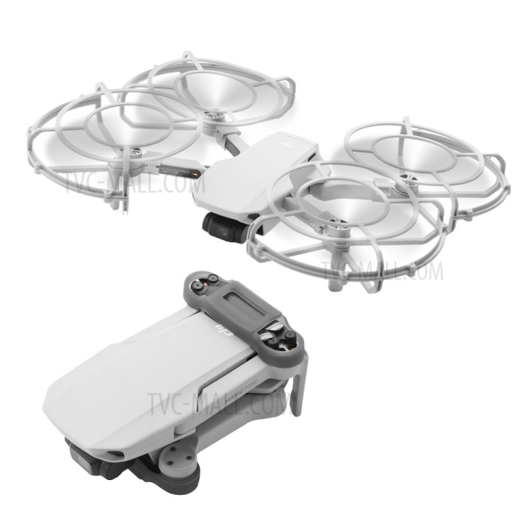 Quick Release Propeller Protector + Propeller Holder Protector Stabilizer for DJI Mavic Mini - Grey-3