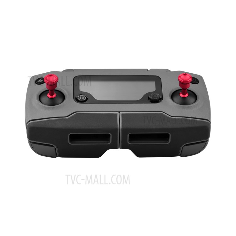 For DJI Mavic 2/Air Remote Controller Handle Thumb Rocker Metal Joysticks Detachable Protector (max2263) - Red-3