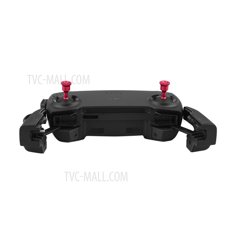 For DJI Mavic 2/Air Remote Controller Handle Thumb Rocker Metal Joysticks Detachable Protector (max2263) - Red-7