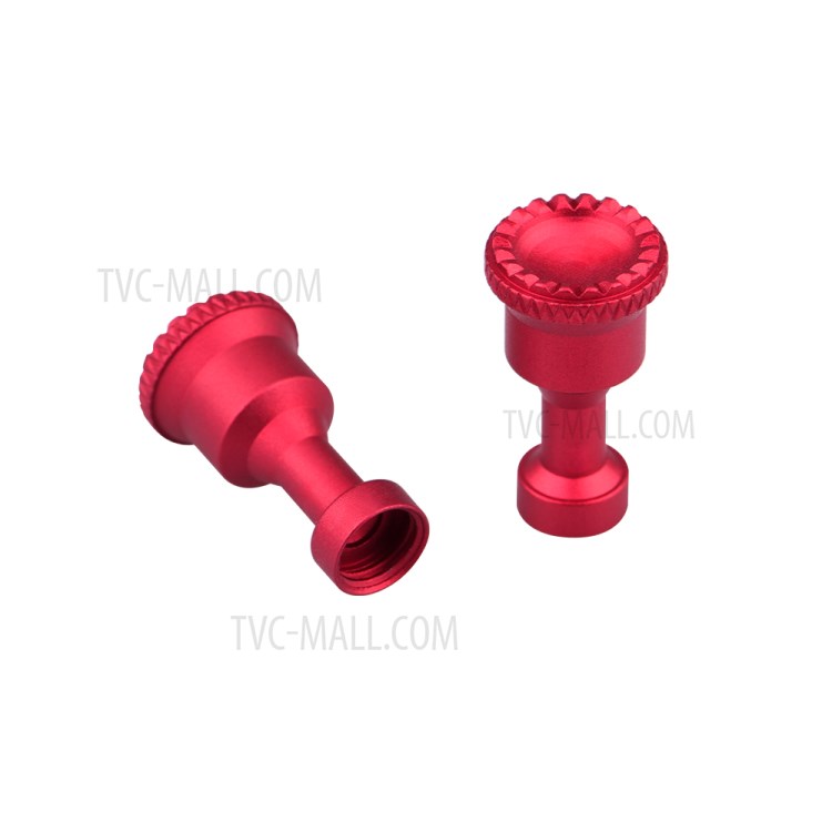 For DJI Mavic 2/Air Remote Controller Handle Thumb Rocker Metal Joysticks Detachable Protector (max2263) - Red-8
