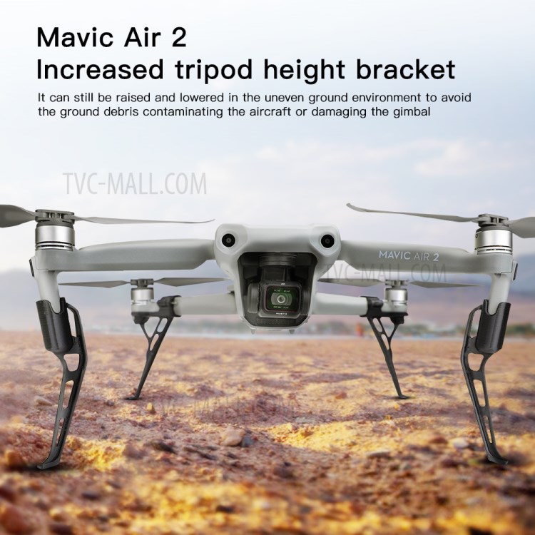 RCSTQ Heighten Landing Leg Tripod Protection for DJI Mavic Air 2 Drone Protector-3