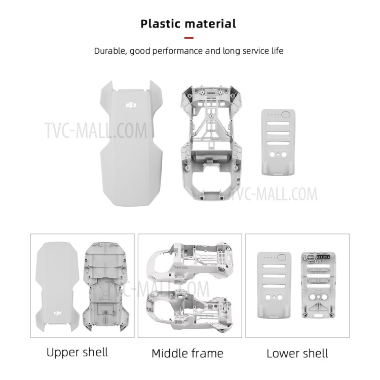 Left Front Right Front Arm Repair Parts Machine Arm Left Rear Right Front Arm Repair Upper Shell Middle Frame Lower Shell for Mavic Mini-4