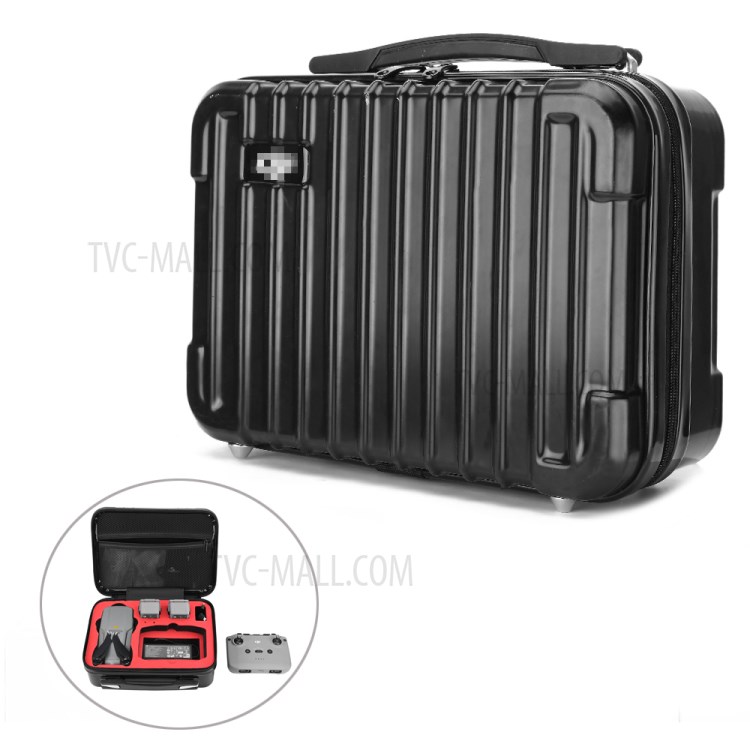 Portable Carrying Case Large Capacity Waterproof Storage BagHard Shell for DJI Mavic Air 2 - Black-1