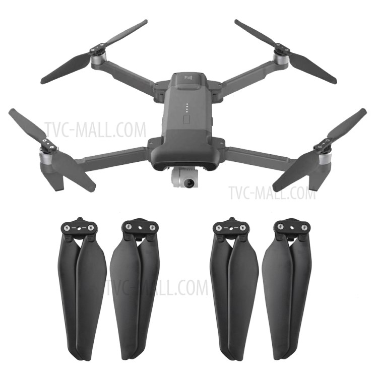 2 Pair Propeller Blades for XIAOMI FIMI X8 SE - Black-1