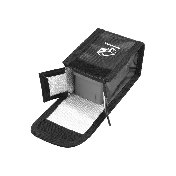 Bolsa de Protección de Seguridad a Prueba de Explosión de la Batería de Li-Po Para DJI Mavic Air 2 Drone, Tamaño: 11 x 5.5 x 7cm