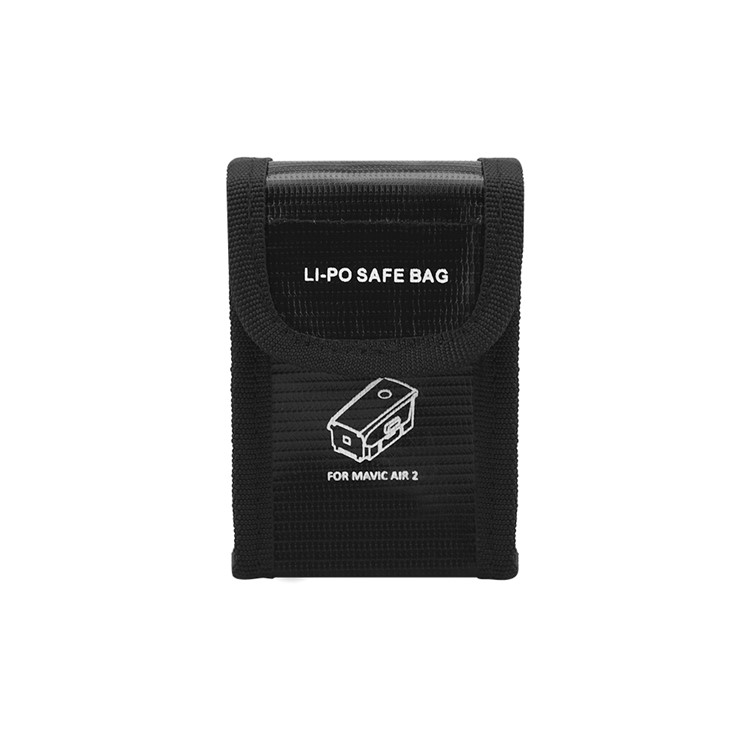 Borsa Per la Protezione Della Sicurezza a Prova di Esplosione di Batteria Li-po Per Droni DJI Mavic Air 2, Dimensioni: 11 x 5,5 x 7 cm