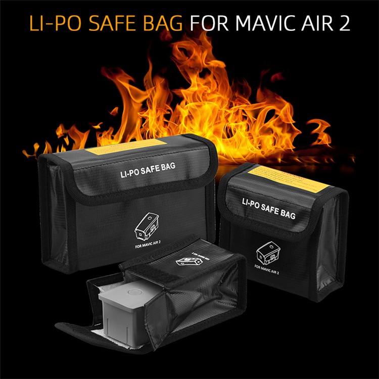 Li-Po Battery Explosion-proof Safety Bag for DJI Mavic Air 2 Drone, Size: 11 x 5.5 x 10.5cm-7