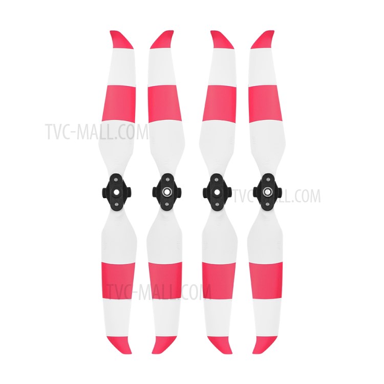 2 Pairs Blade Props Quick Release Propellers for DJI Mavic Air 2 - Red/White-1