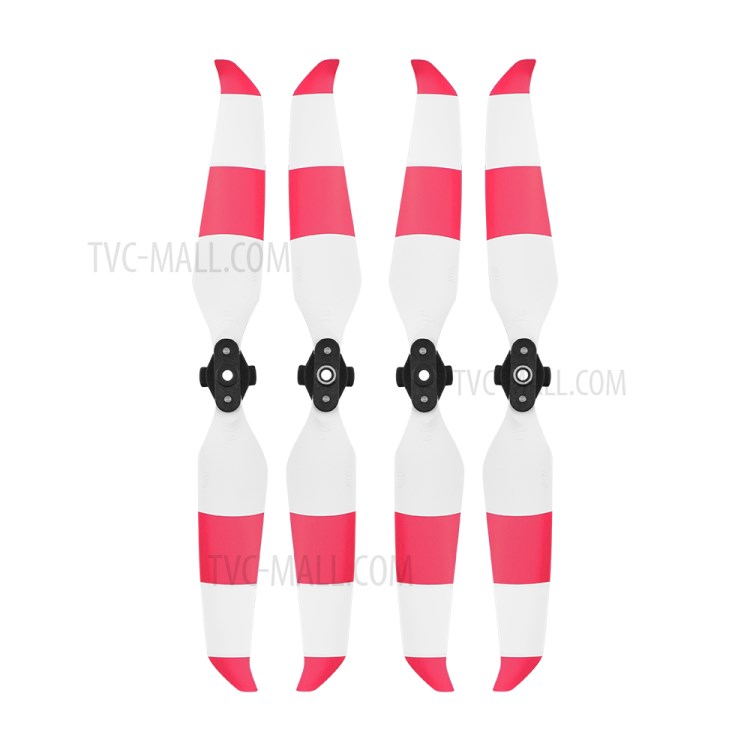 2 Pairs Blade Props Quick Release Propellers for DJI Mavic Air 2 - Red/White-1